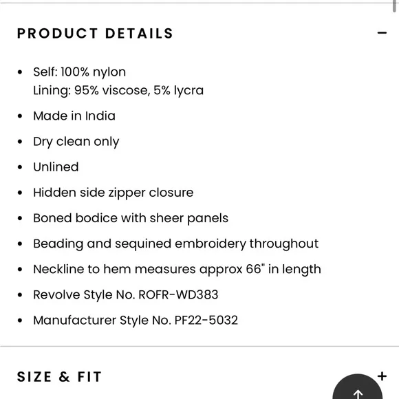 Retrofete Irini Dress size M - Picture 5 of 11